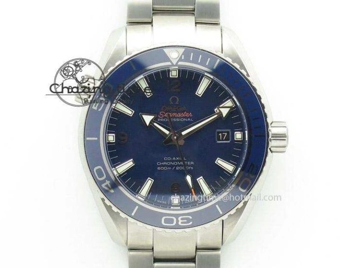 0118 ZeroBulk Seamaster Diver 300M SS YG Blue Ceramic Bezel JVSF 1:1 Best Edition Blue Dial on SS YG Bracelet A 7784